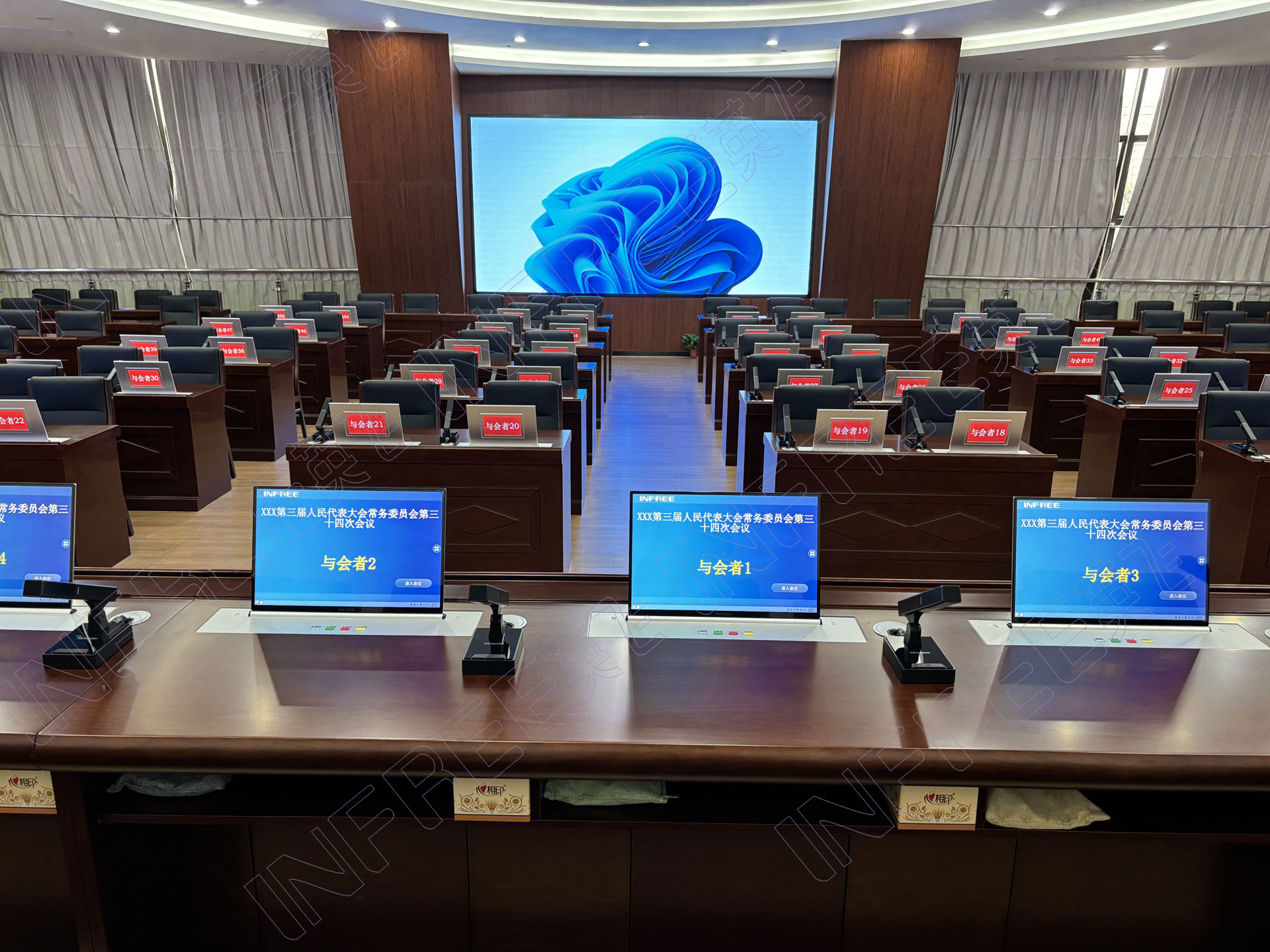 省人大会议国产无纸化项目交付使用深受用户单位称赞