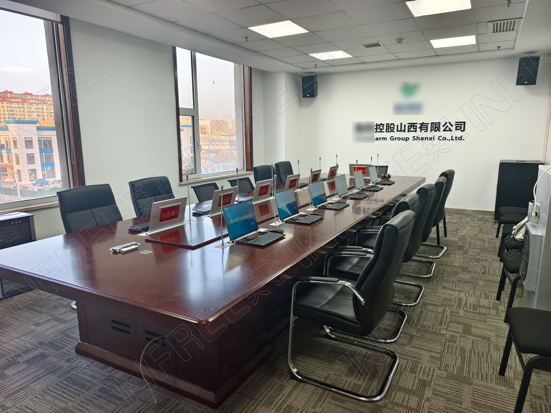 英飞键鼠无纸化助力山西某上市集团深受称赞